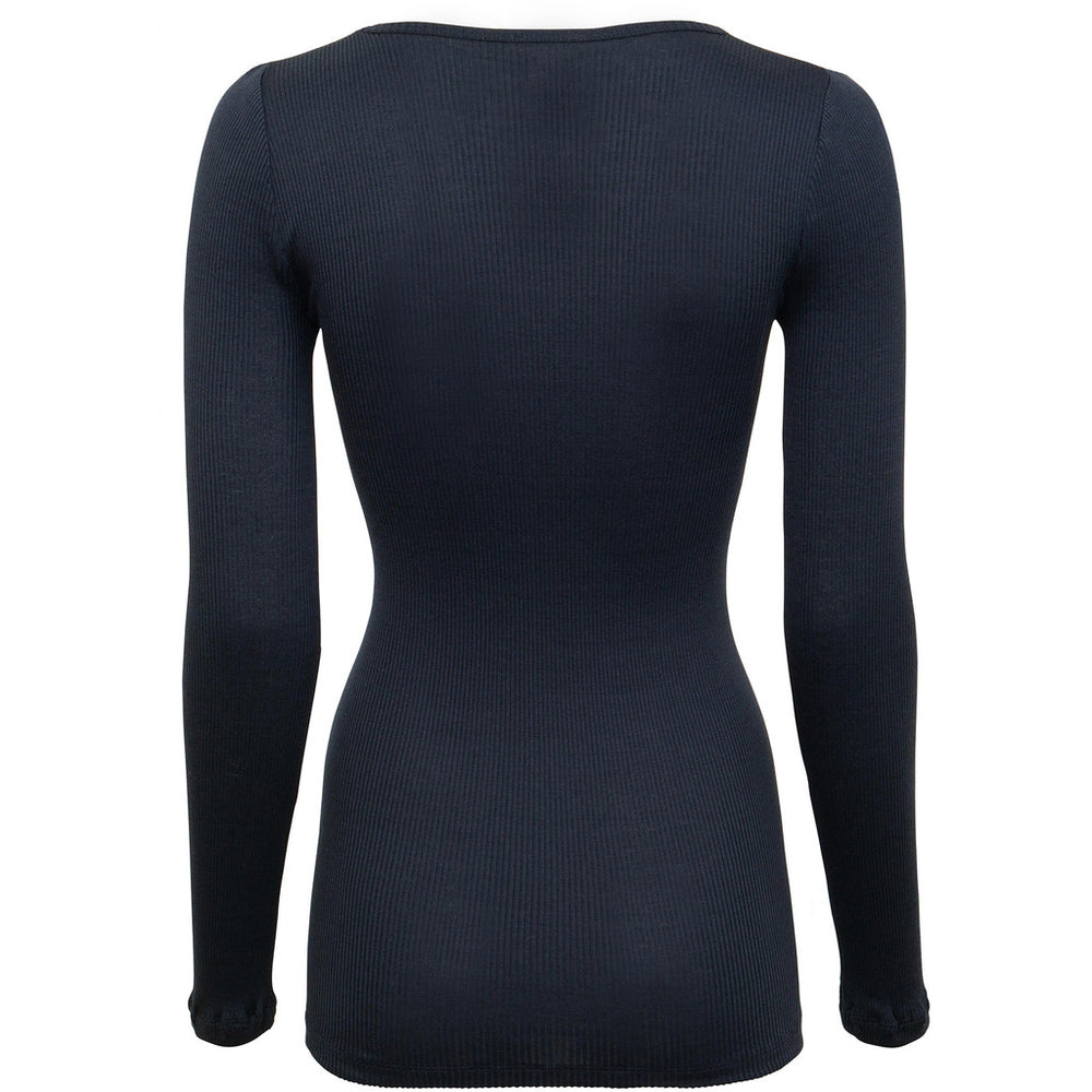 
                  
                    Minimalisma Women's Gerda Cotton/Silk Long Sleeve Top - Dark Blue
                  
                