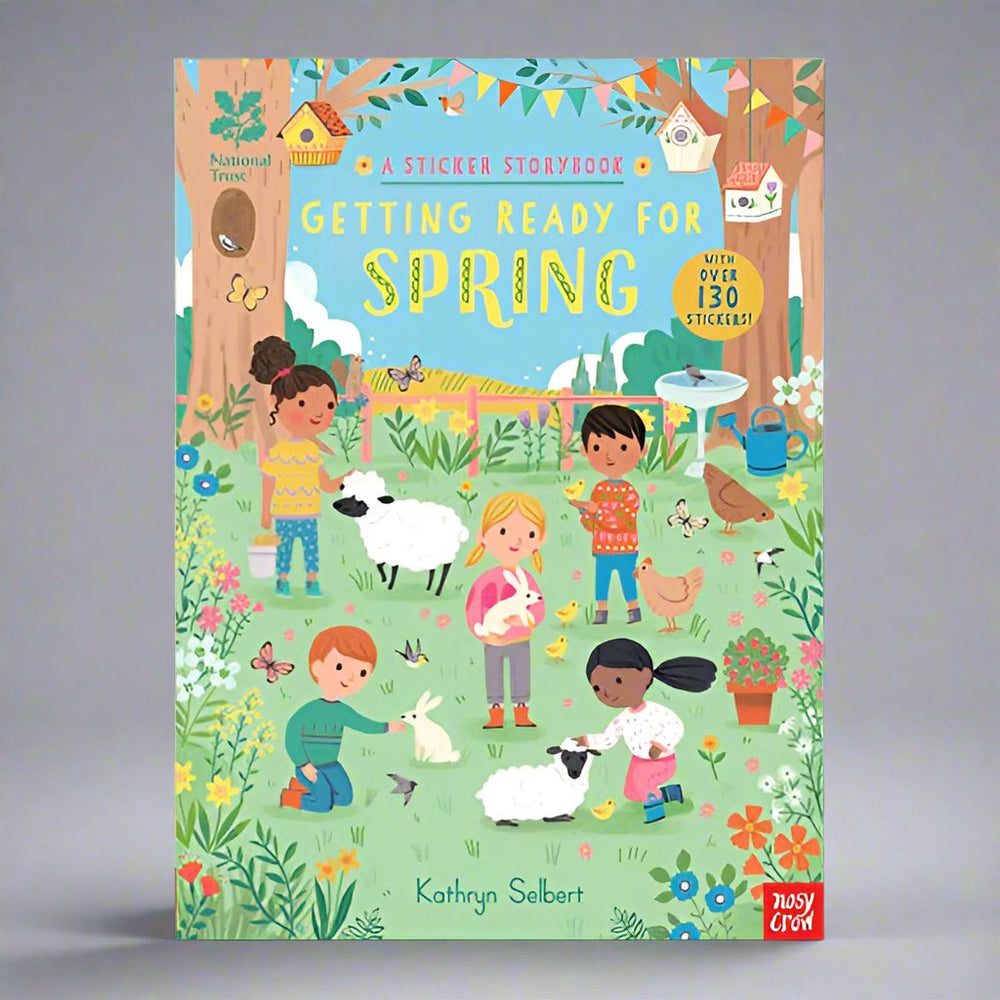 Getting Ready for Spring, A Sticker Storybook 9781788004107