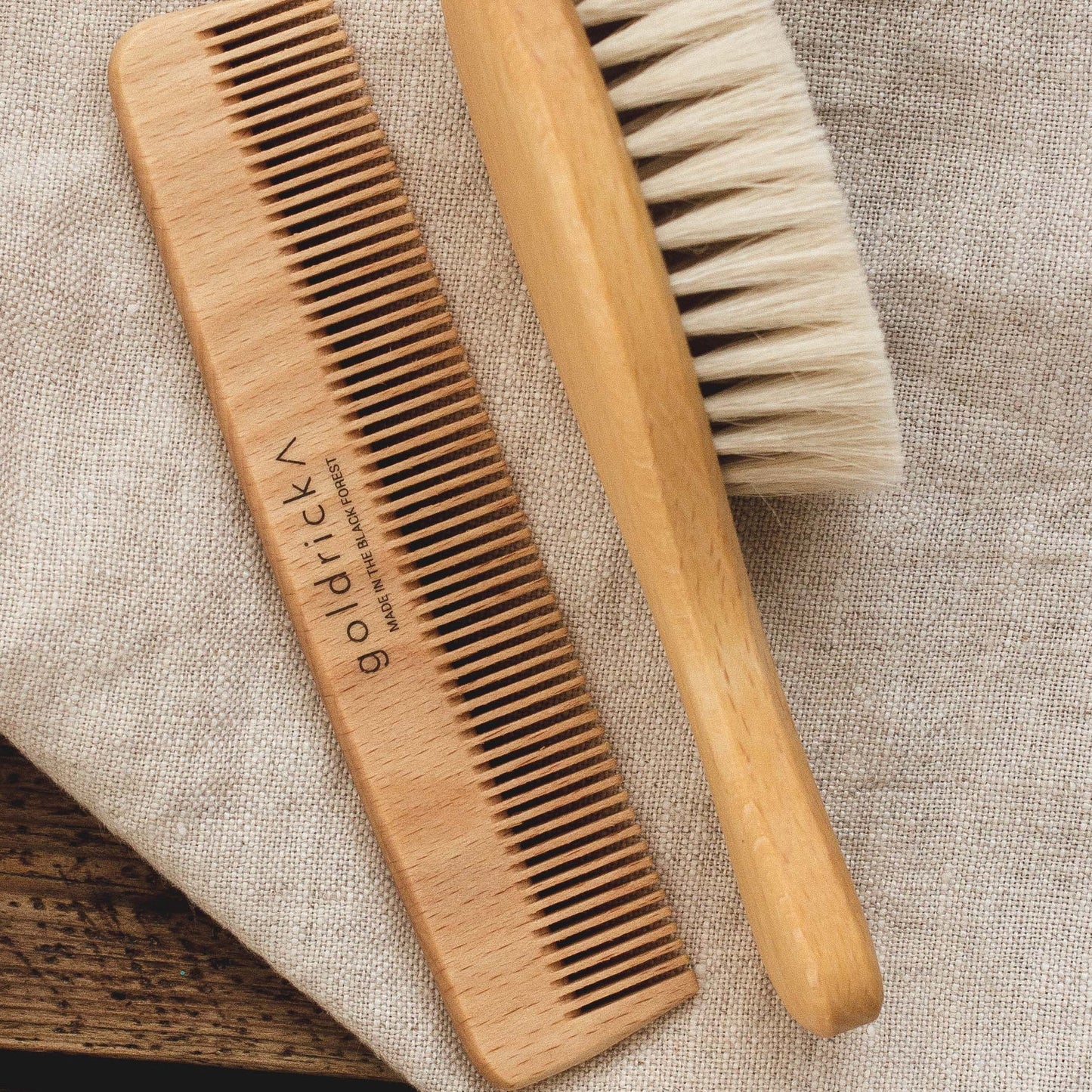 Goldrick Natural Living Baby Brush Set