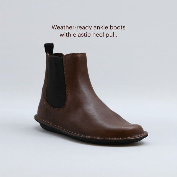 
                  
                    VIBAe Adults HELSINKI Boot Leather - Cocoa Brown
                  
                