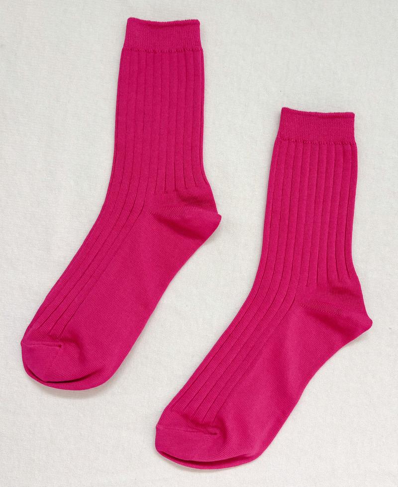 
                      
                        Le Bon Shoppe Women's Her Socks - Fuchsia
                      
                    