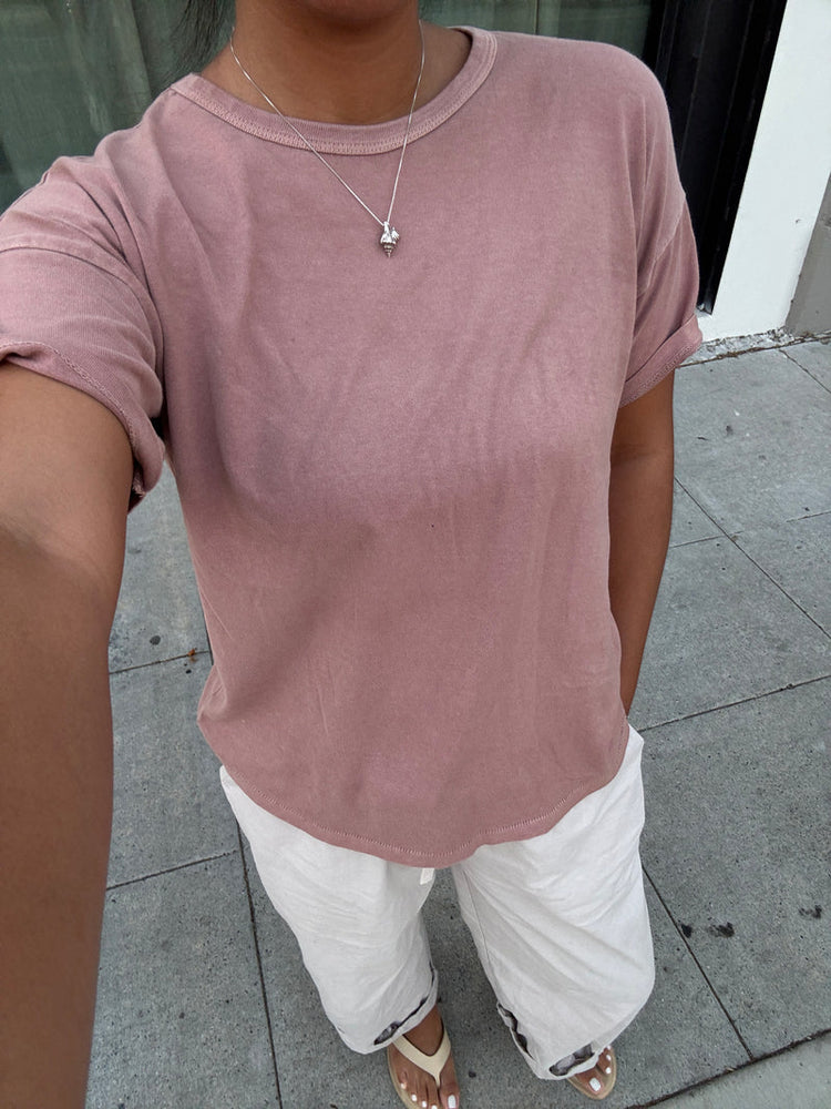 Le Bon Shoppe Women's 'Her' Tee - Dried Rose