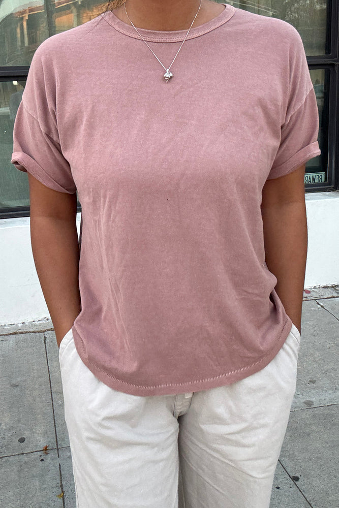 
                  
                    Le Bon Shoppe Women's 'Her' Tee - Dried Rose
                  
                