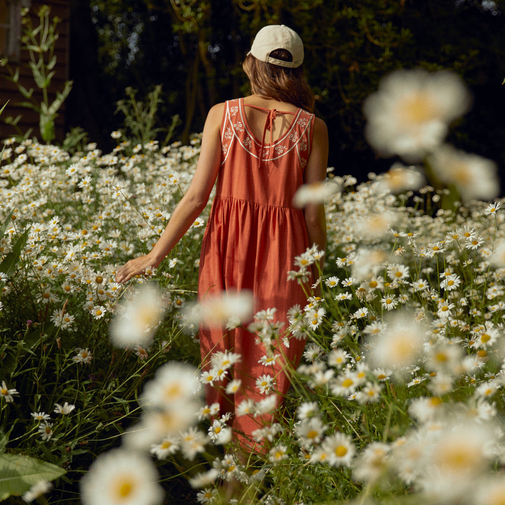 
                      
                        Sideline Hills Dress - Tomato
                      
                    