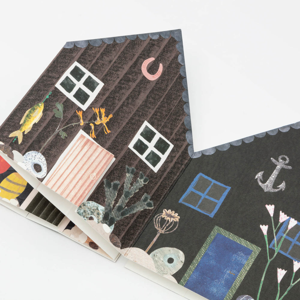 
                      
                        Hadley Paper Goods Fisherman's Huts Concertina Card
                      
                    