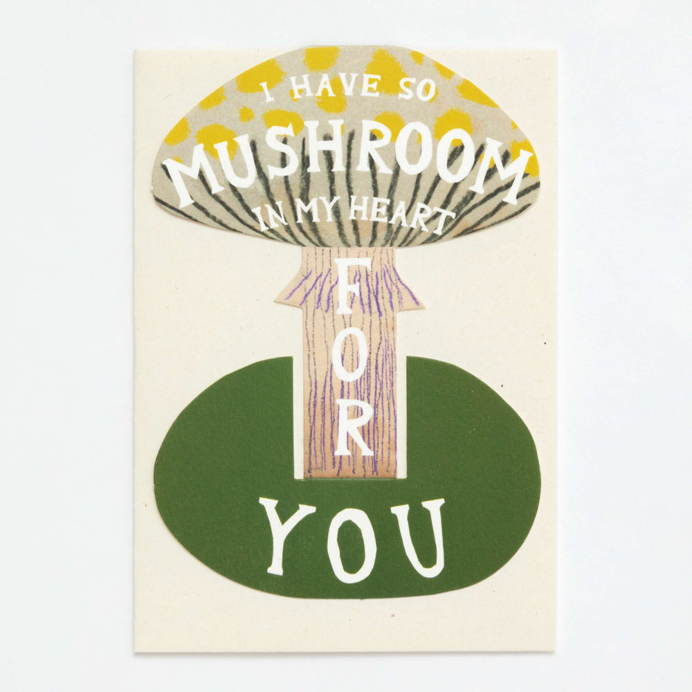 
                      
                        Hadley Paper Goods I Have So Mushroom In My Heart For You Stand-Up Card
                      
                    