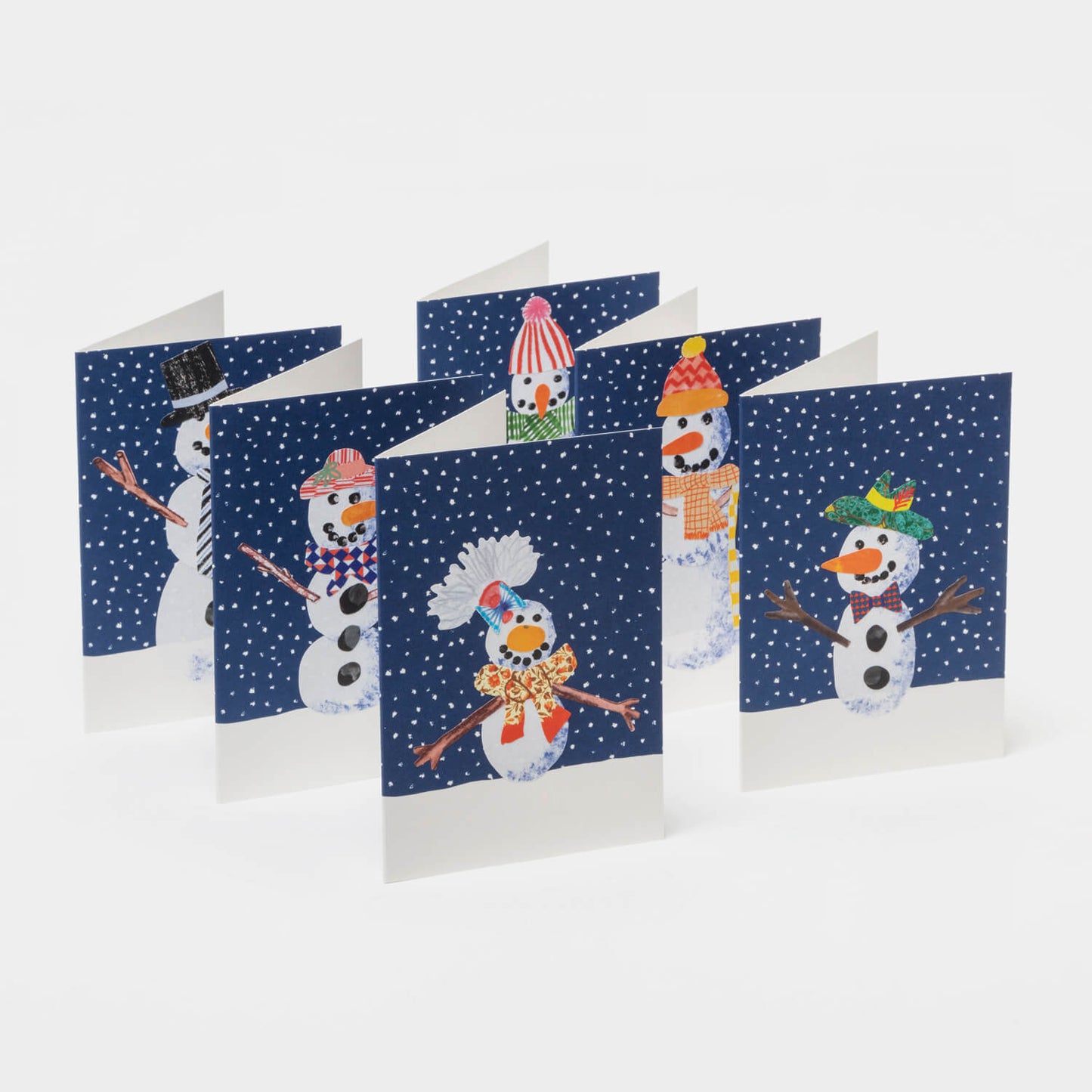 Hadley Paper Goods 'Make Your Own Christmas Cards' Snowman Set