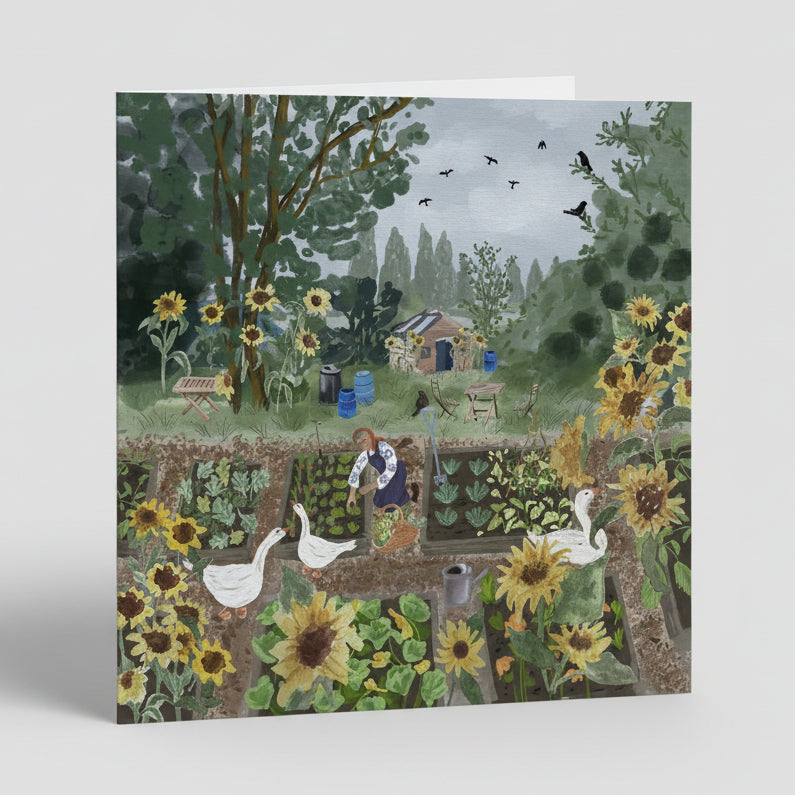 Metta & Magic Harvest Luxury Handmade Greeting Card