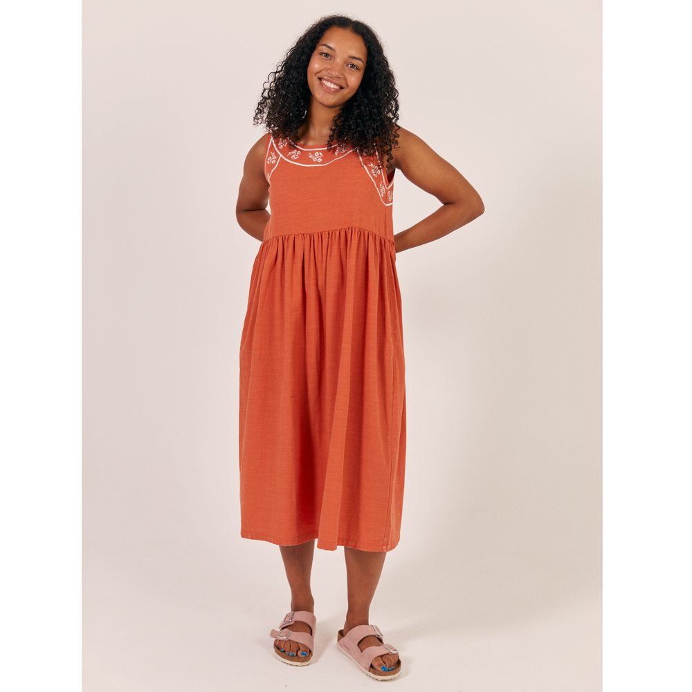 
                      
                        Sideline Hills Dress - Tomato
                      
                    