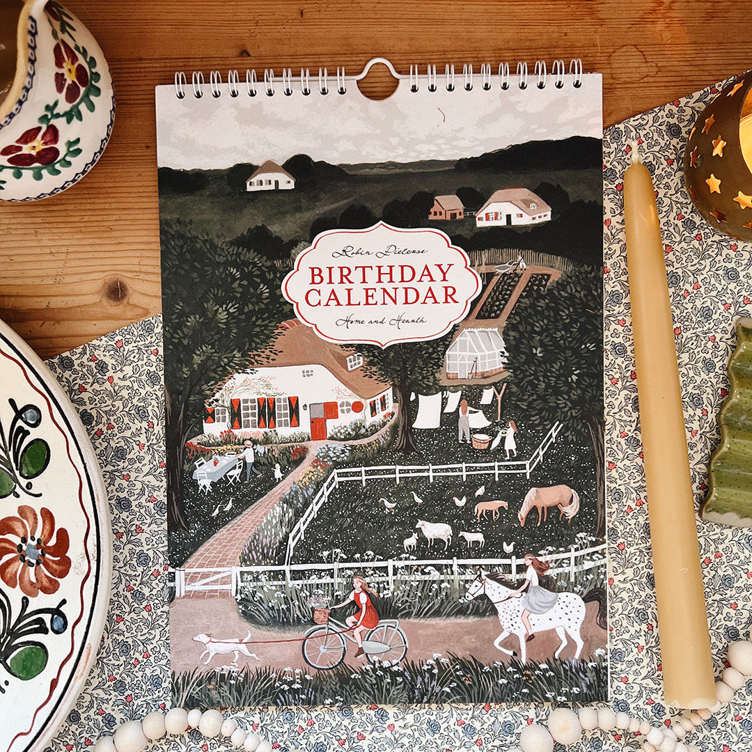 Robin Pieterse Home and Hearth, Perpetual Birthday Calendar