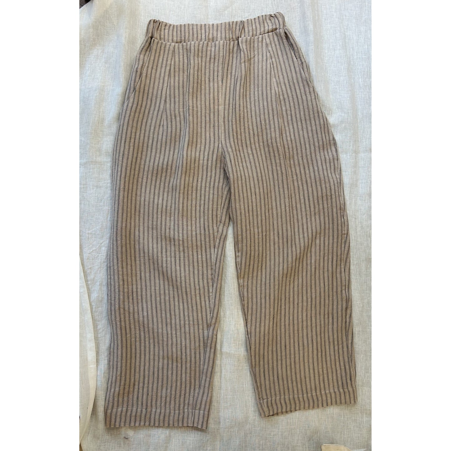 Kaely Russell Women's Elba Trousers - Putty Stripe