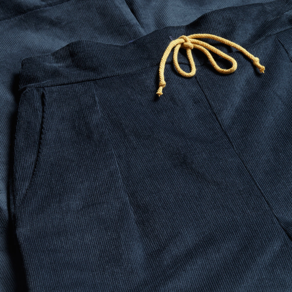 
                  
                    Kaely Russell Needlecord Drawstring Trousers Navy
                  
                