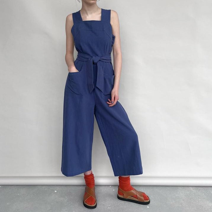 Sideline Danny Jumpsuit - Indigo