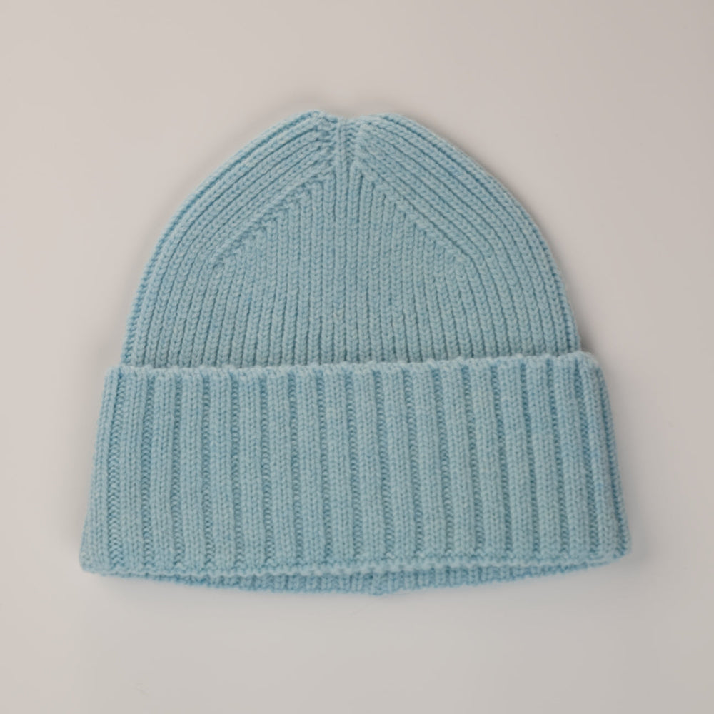 Adult’s Lambswool Furrow Hat - Raindrop