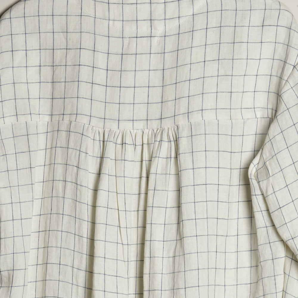 
                      
                        Kaely Russell Women's Gather Shirt | Blue Check
                      
                    