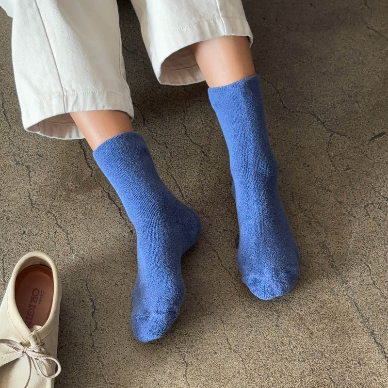 Le Bon Shoppe Women's Cloud Socks - Bijou Blue