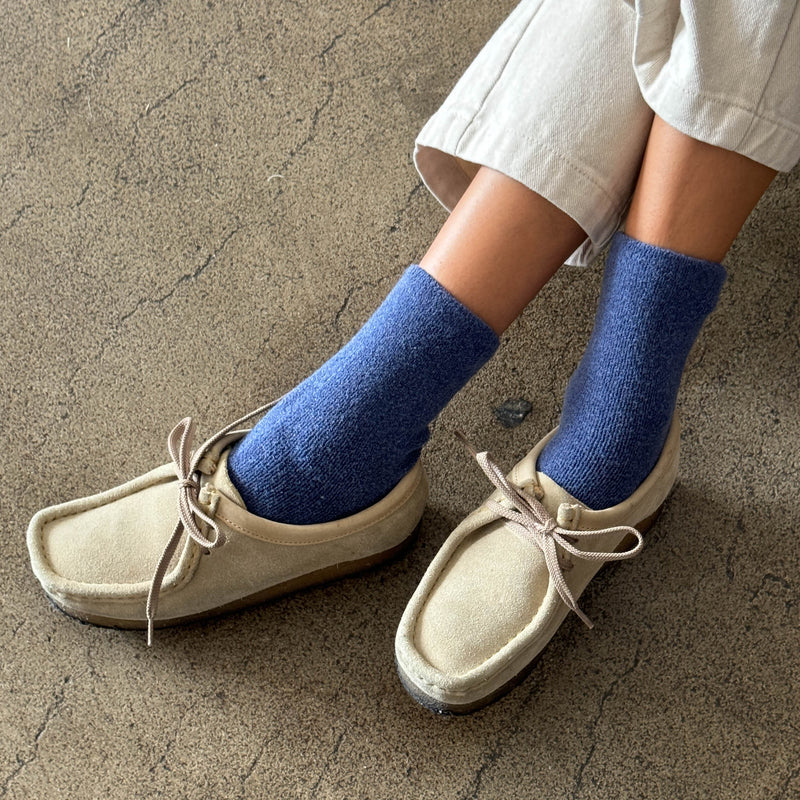 Le Bon Shoppe Women's Cloud Socks - Bijou Blue