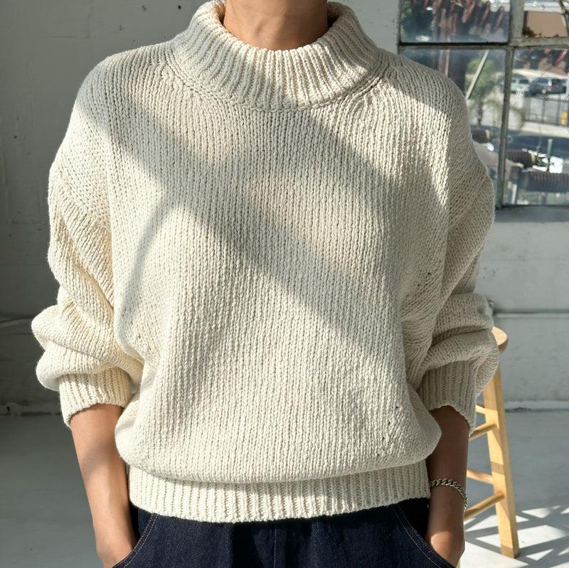 Le Bon Shoppe Zoe Cotton Sweater - Naturel