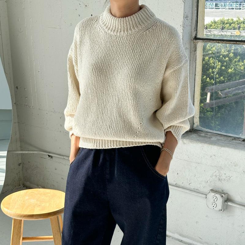 
                      
                        Le Bon Shoppe Zoe Cotton Sweater - Naturel
                      
                    