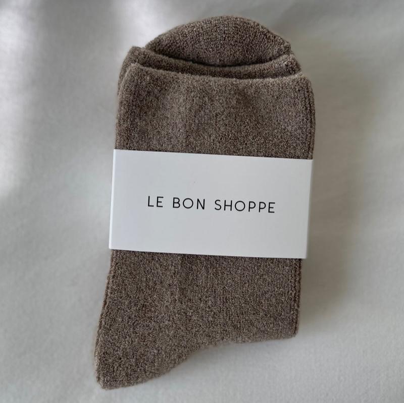 
                      
                        Le Bon Shoppe Women's Cloud Socks - Frappe
                      
                    