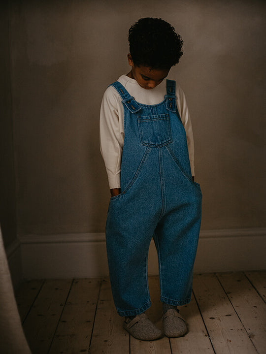 
                  
                    The Simple Folk The Oversized Denim Dungaree
                  
                