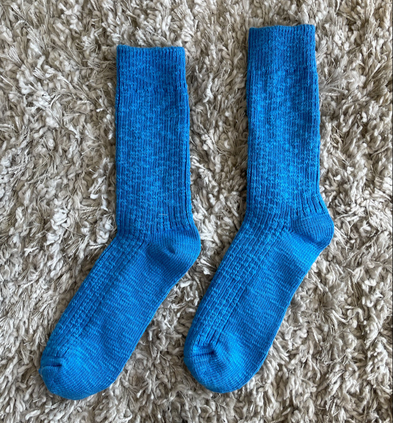 
                  
                    Le Bon Shoppe Women's Cottage Socks - Laguna Blue
                  
                