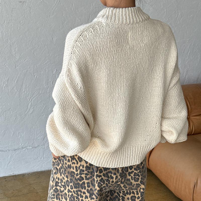 
                      
                        Le Bon Shoppe Zoe Cotton Sweater - Naturel
                      
                    