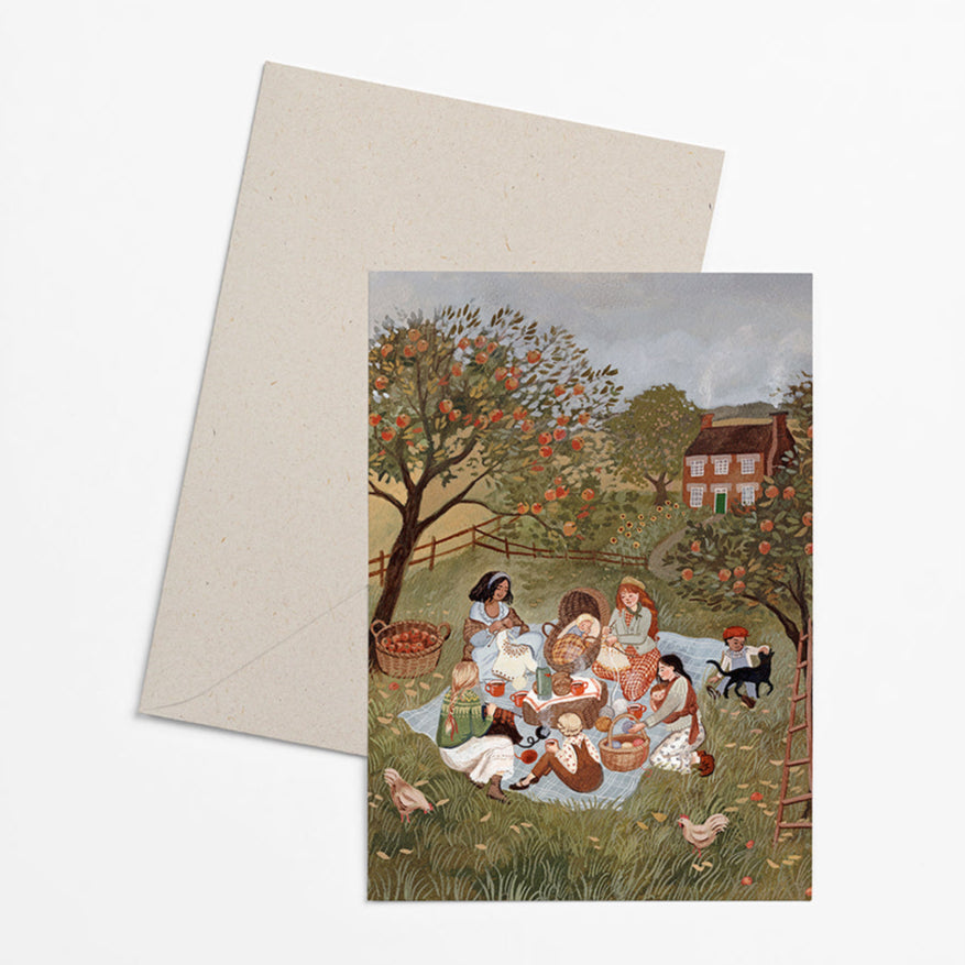 Robin Pieterse Interwoven Greeting Card