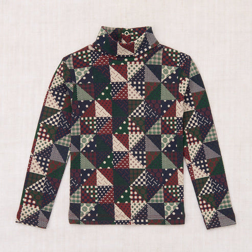 Misha & Puff Turtleneck - Madder Root Patchwork