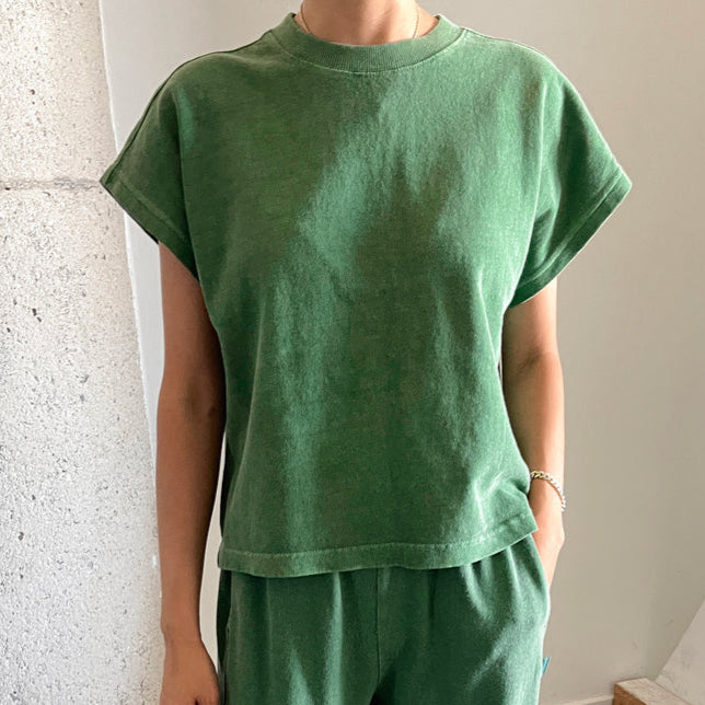 
                  
                    Le Bon Shoppe Women's 'Jeanne' Tee - Basil
                  
                