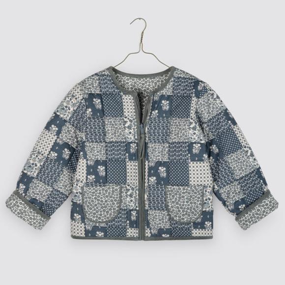 Little Cotton Clothes JoJo Coat - Patchwork Print Floral