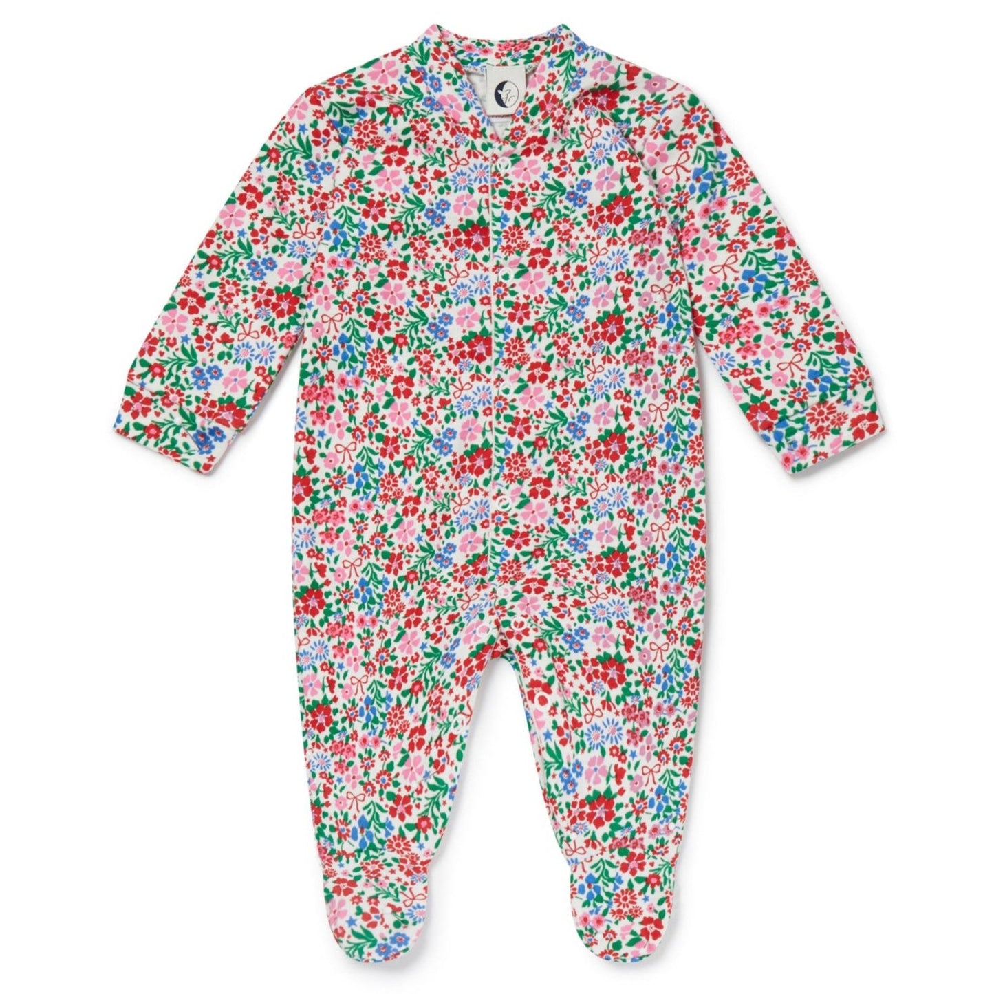 Sleepy Doe Baby Sleepsuit - Festive Floral