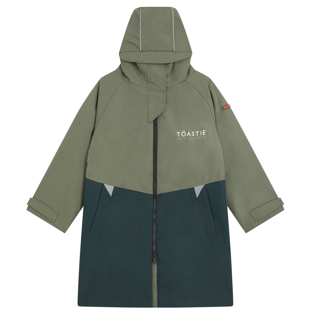 Toastie Kids Weatherproof Robe - Antique Olive