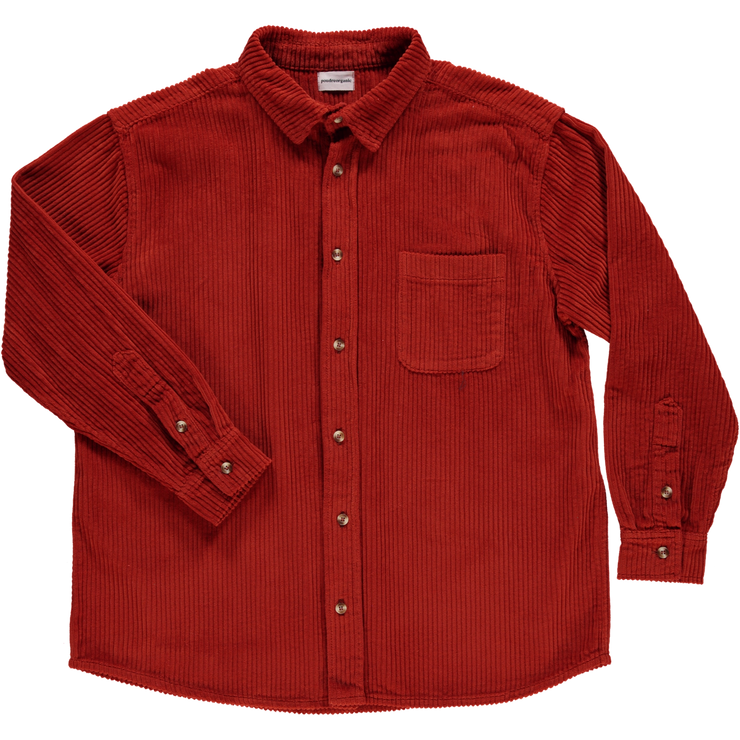 
                  
                    Poudre Organic Lenhador Corduroy Shirt - Rooibos Tea
                  
                