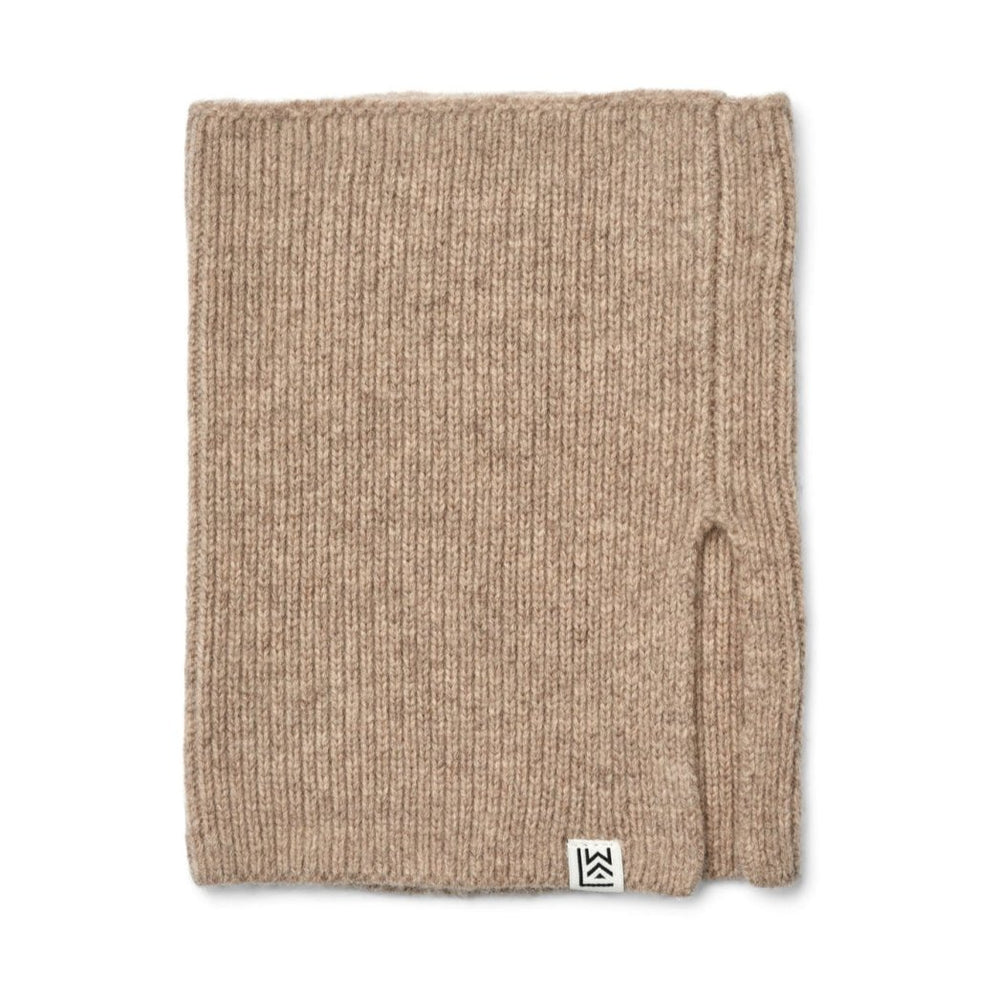 Liewood Mikala Wool Neck Warmer - Oat Melange