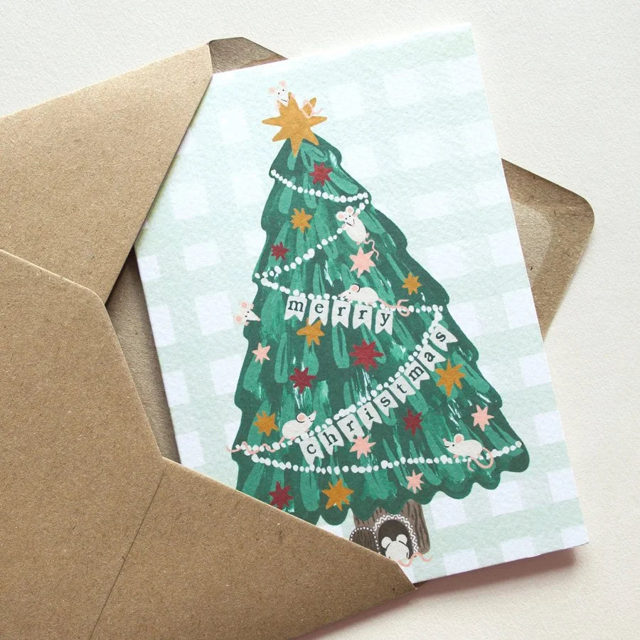 Little Em Emma Alviti Christmas Mice Card