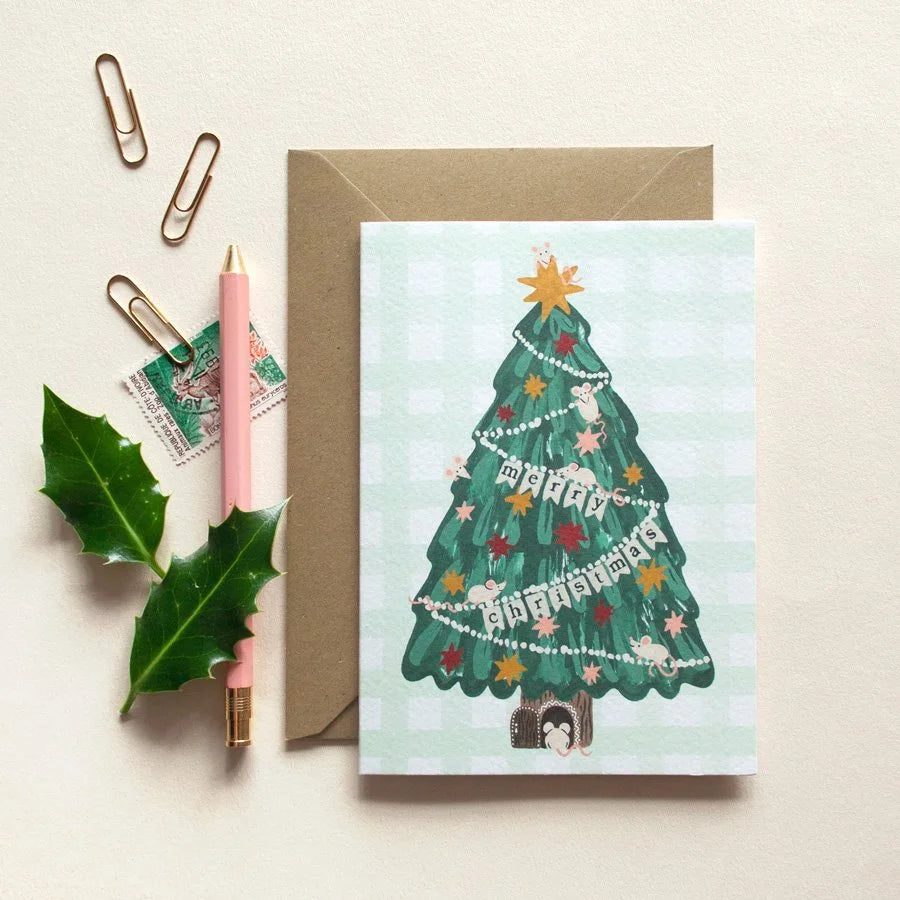 Little Em Emma Alviti Christmas Mice Card