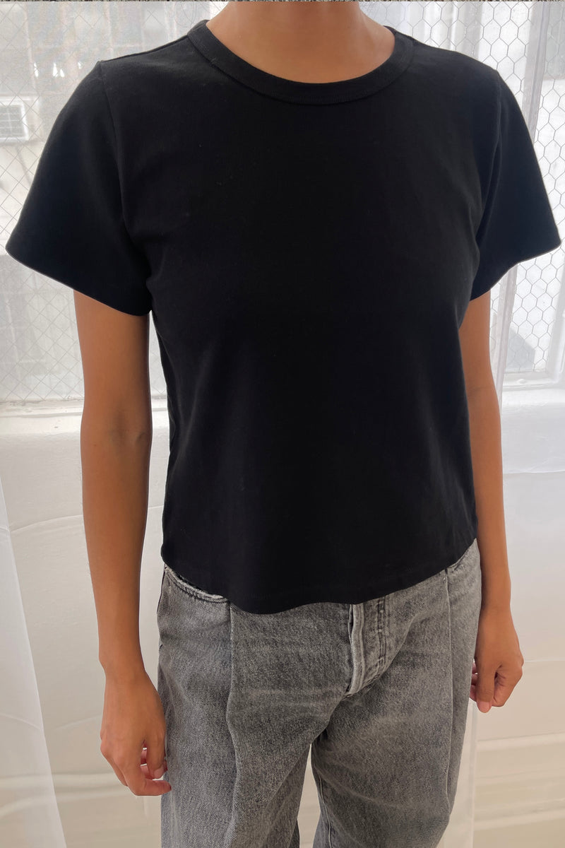 Le Bon Shoppe Women's The Little Boy Tee - Black