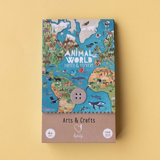 Londji Animal World Poster & Stickers