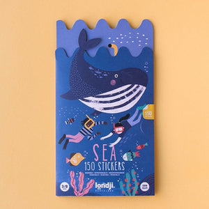 Londji Sea Stickers, Paper Stickers for Kids