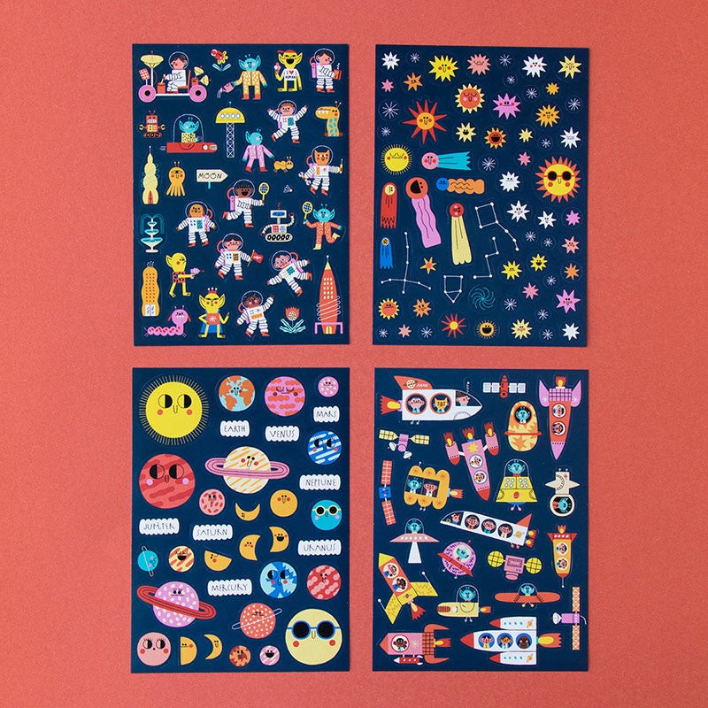 
                      
                        Londji Space Stickers, Paper Stickers for Kids
                      
                    