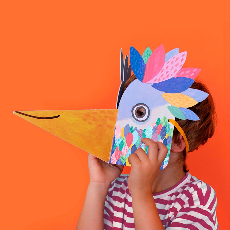 Londji Be Wild! Bird Mask & Stickers