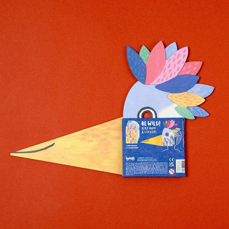 
                  
                    Londji Be Wild! Bird Mask & Stickers
                  
                