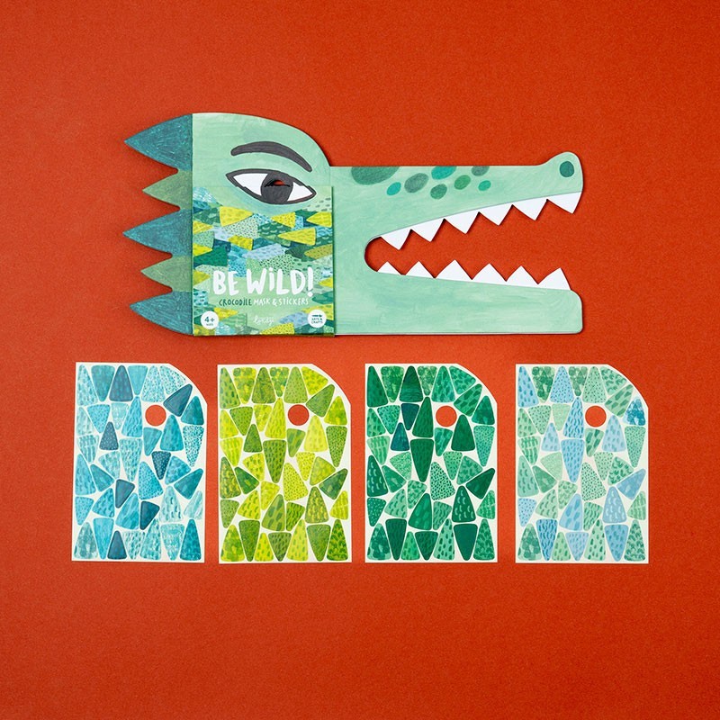 
                  
                    Londji Be Wild! Crocodile Mask & Stickers
                  
                