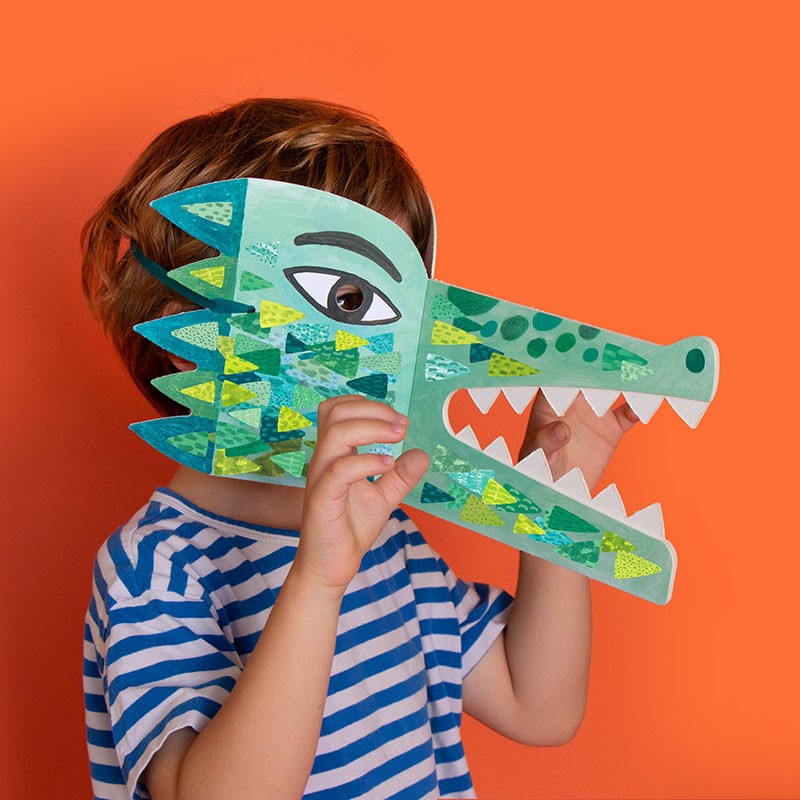 Londji Be Wild! Crocodile Mask & Stickers