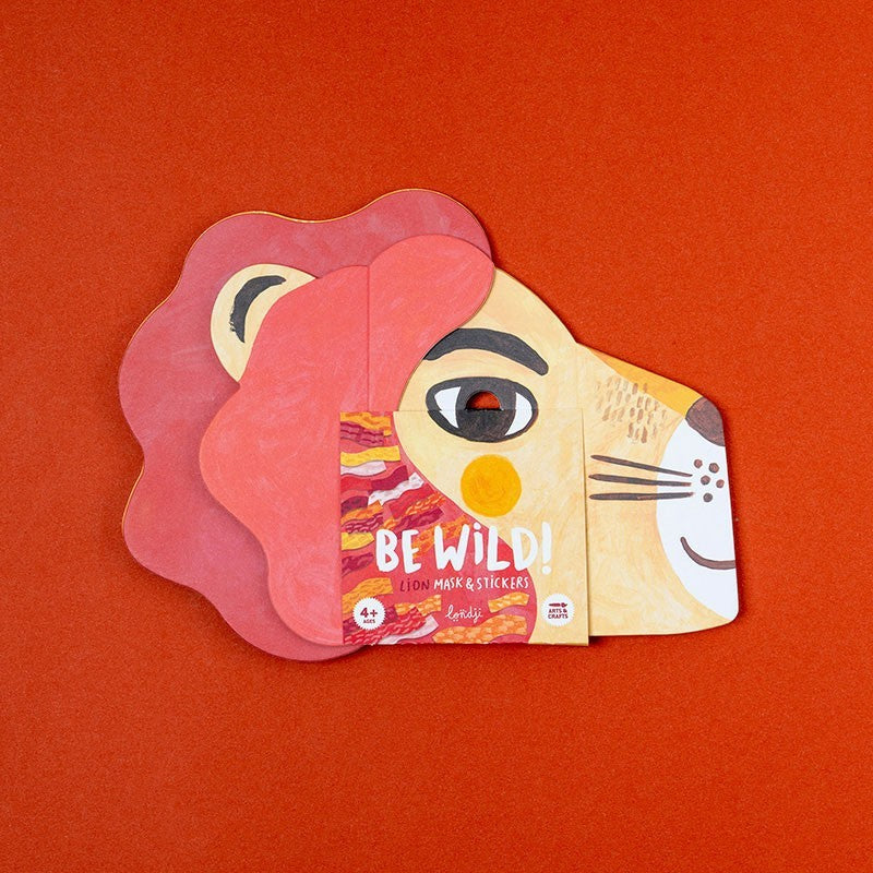 Londji Be Wild! Lion Mask & Stickers
