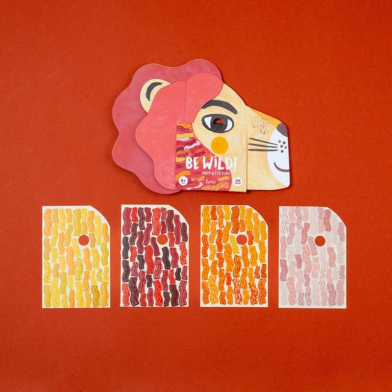 
                  
                    Londji Be Wild! Lion Mask & Stickers
                  
                