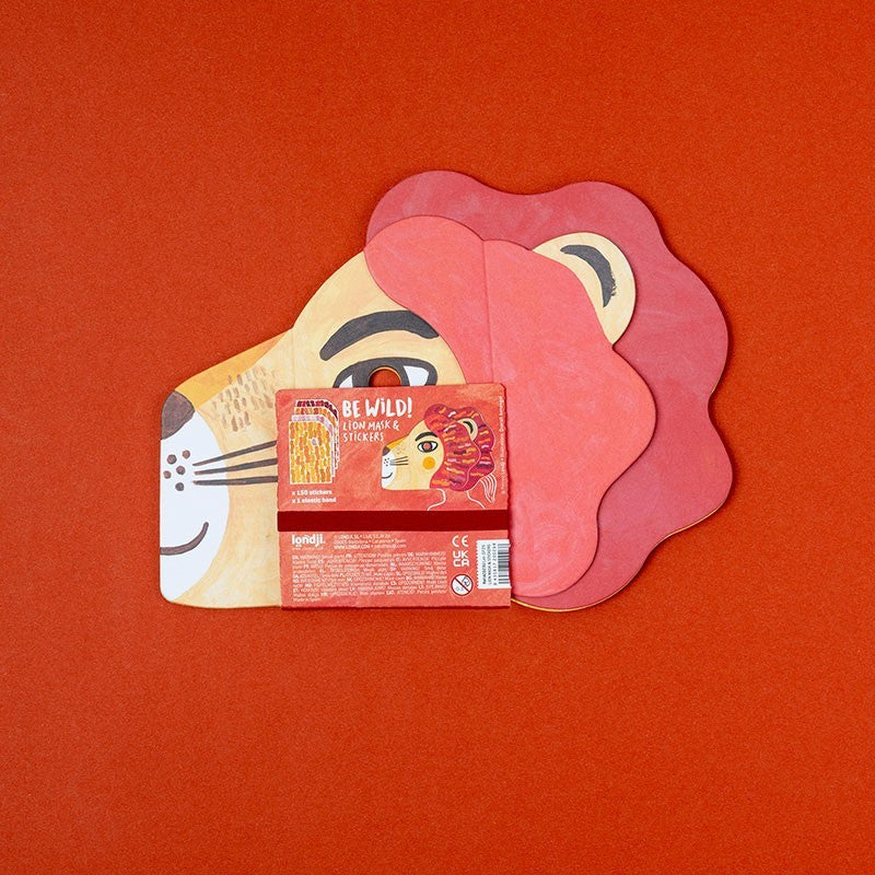 Londji Be Wild! Lion Mask & Stickers