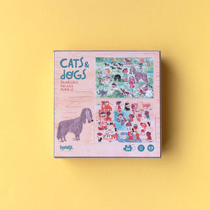 Londji Cats & Dogs Pocket Puzzle | 24 Pieces