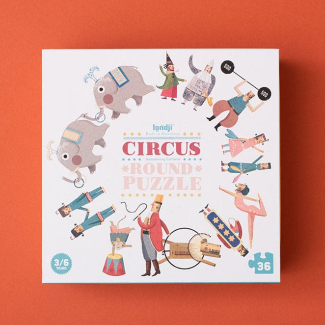 Londji Circus Round Puzzle | 36 Pieces